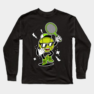 PLAY TENNIS MASCOT Long Sleeve T-Shirt